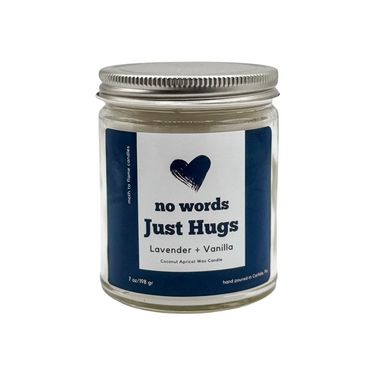 No Words, Just Hugs – 7 oz Candle